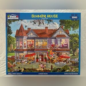 White Mountain 1000 piece puzzle